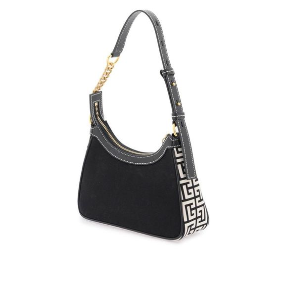 Balmain Canvas 'B-Army' Shoulder Bag - Picture 2 of 3